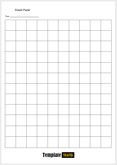 10 Free Printable Graph Paper Templates (Docs)