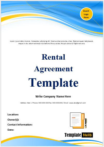 Free Rental Agreement Template 03