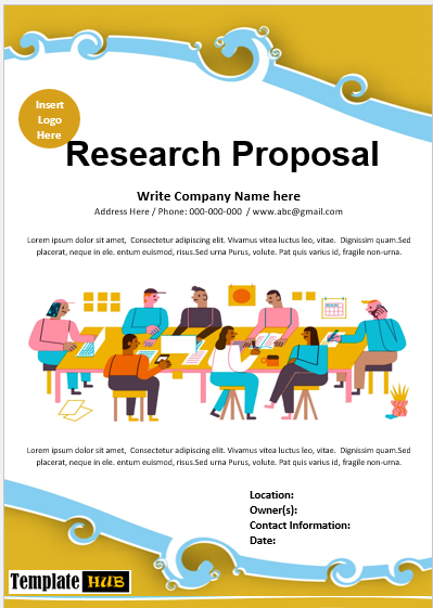 Free Research Proposal Template 07