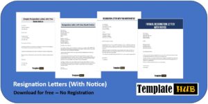 Resignation Letters (With Notice) Header Image