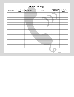 30 Free Call Log Templates - TemplateHub