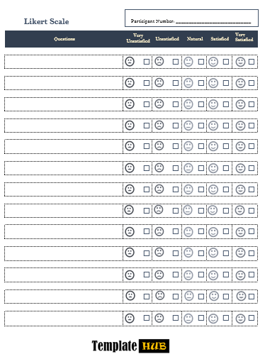 10 Free Likert Scale Templates & Samples - Templates Hub
