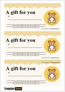 10 Free Printable Gift Tag Templates - MS Word