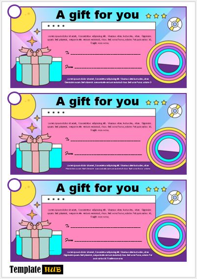 Free Gift Tag Template 06