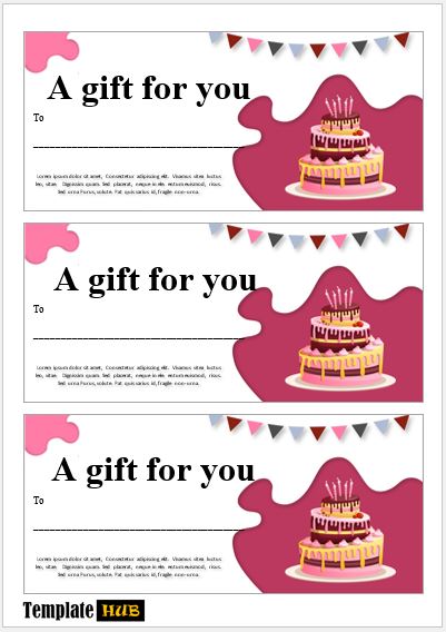 Free Gift Tag Template 07