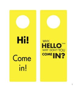 41 Free Printable Door Hanger Templates - MS Word &amp; PDF