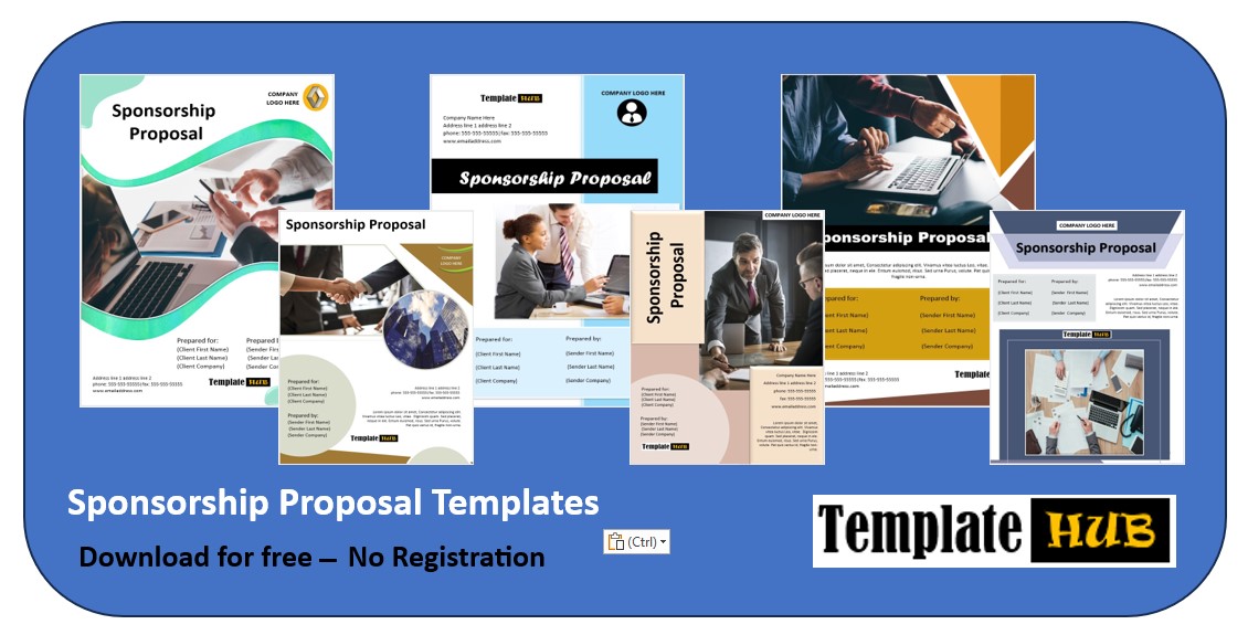 Sponsorship Proposal Template Thumbnail