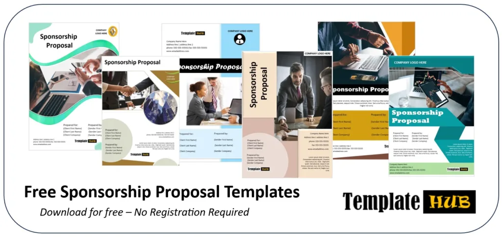 Sponsorship Proposal Templates