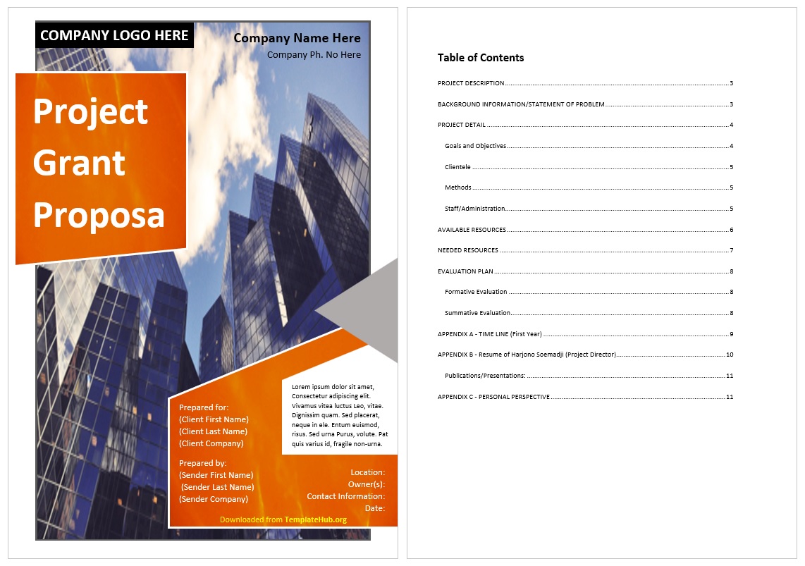 project grant proposal template 01