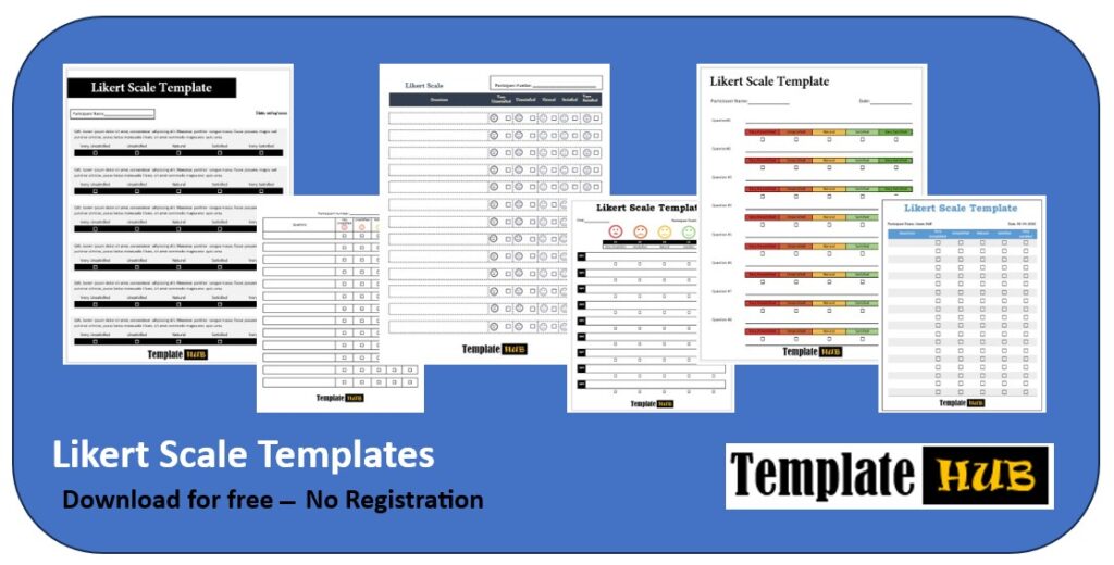 Likert Scale Template Thumbnail