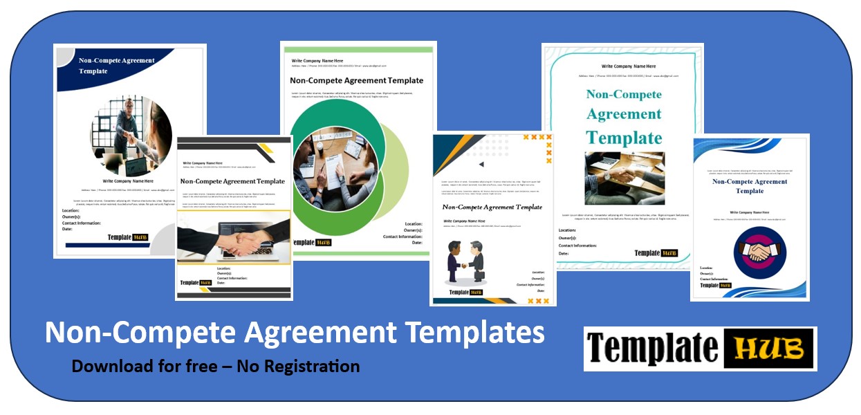 Non-Compete Agreement Template Thumbnail