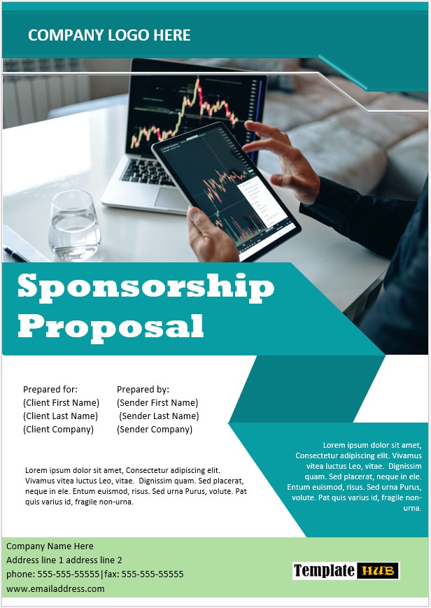 Sponsorship Proposal Template – Modern Format