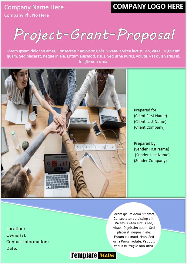 Project Grant Proposal Template – Customizable Format