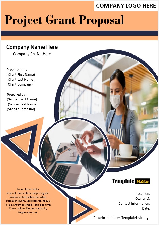 Project Grant Proposal Template – Stylish Format