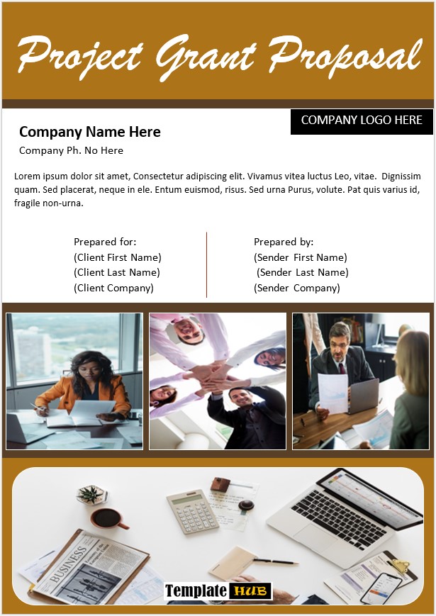 Project Grant Proposal Template – Fillable Format