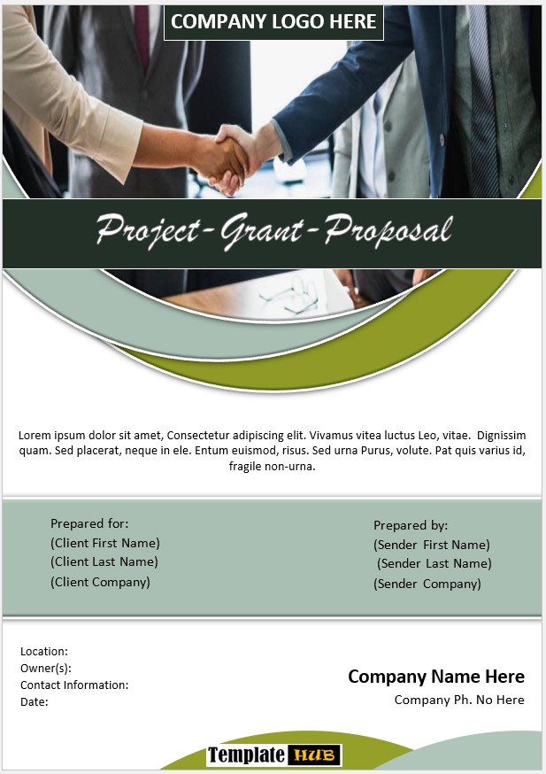 Project Grant Proposal Template – Professional Format